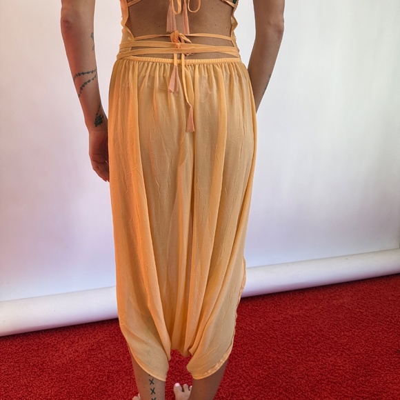 Jean Paul Gaultier vintage New Insane Long Wrap Dress Textured Fabric - Picture 10 of 14